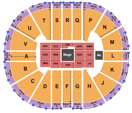 Viejas Arena At Aztec Bowl Matt Rife Seating Chart